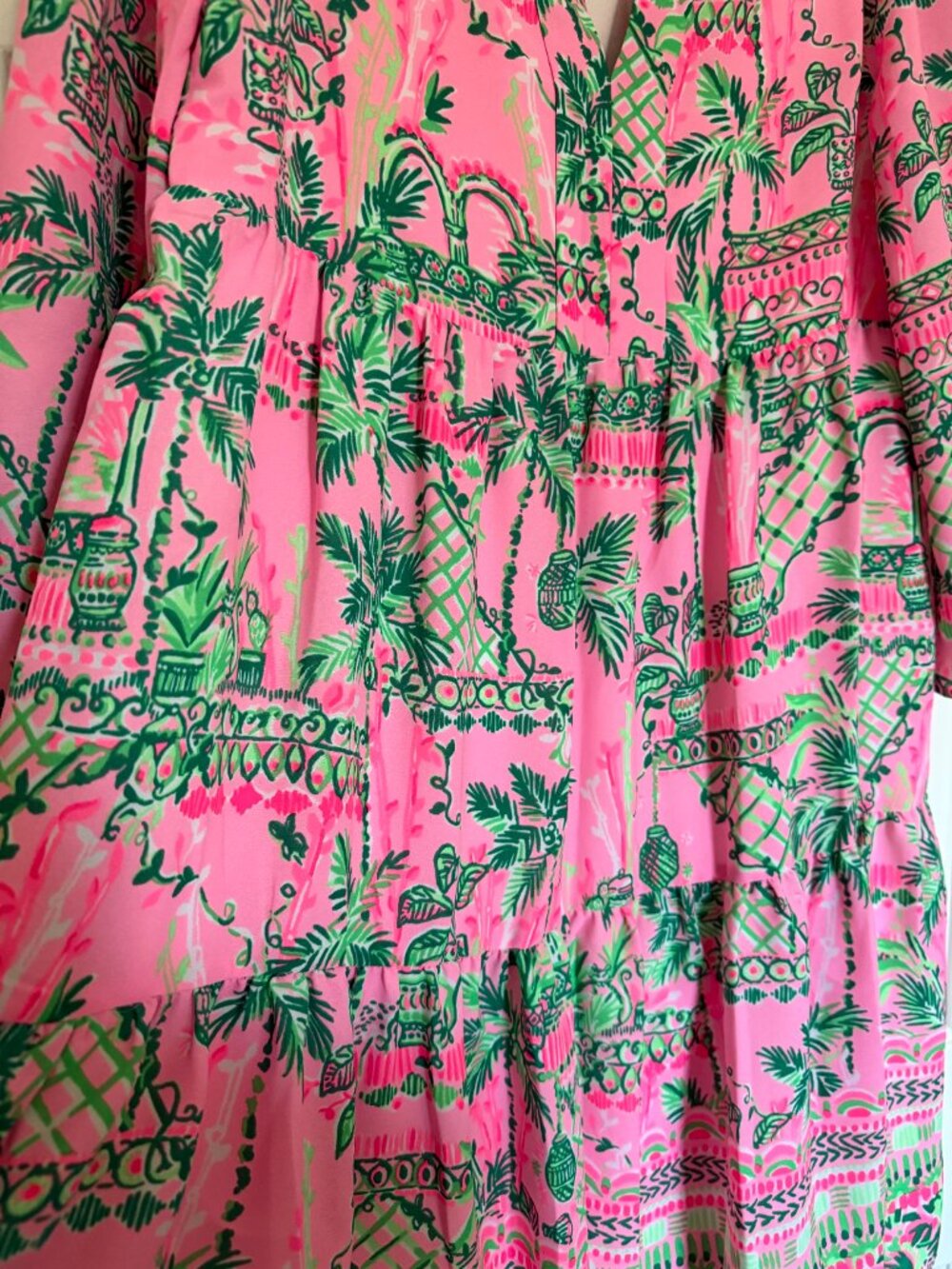 Lilly Pulitzer Tropical Tiered Dress - Picture 5 of 9